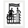 Hermes Flag Vintage Poster Ad