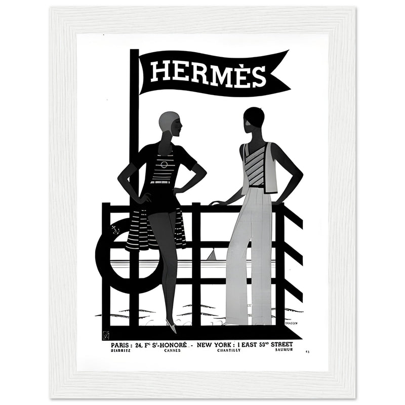 Hermes Flag Vintage Poster Ad