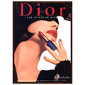 Christian Dior Woman Vintage Poster Ad