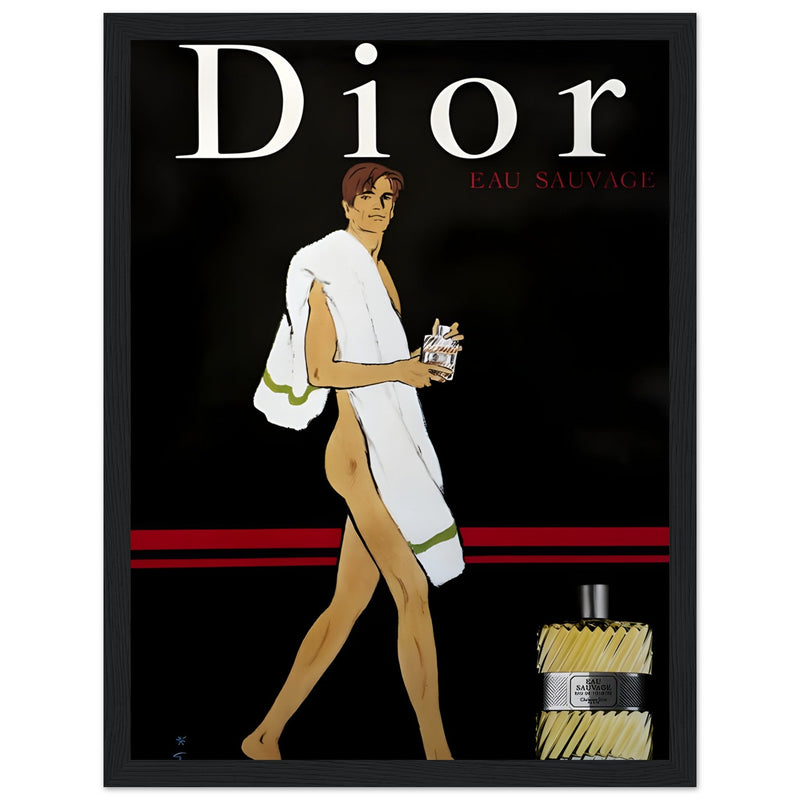 Dior Eau Sauvage Man Vintage Poster Ad