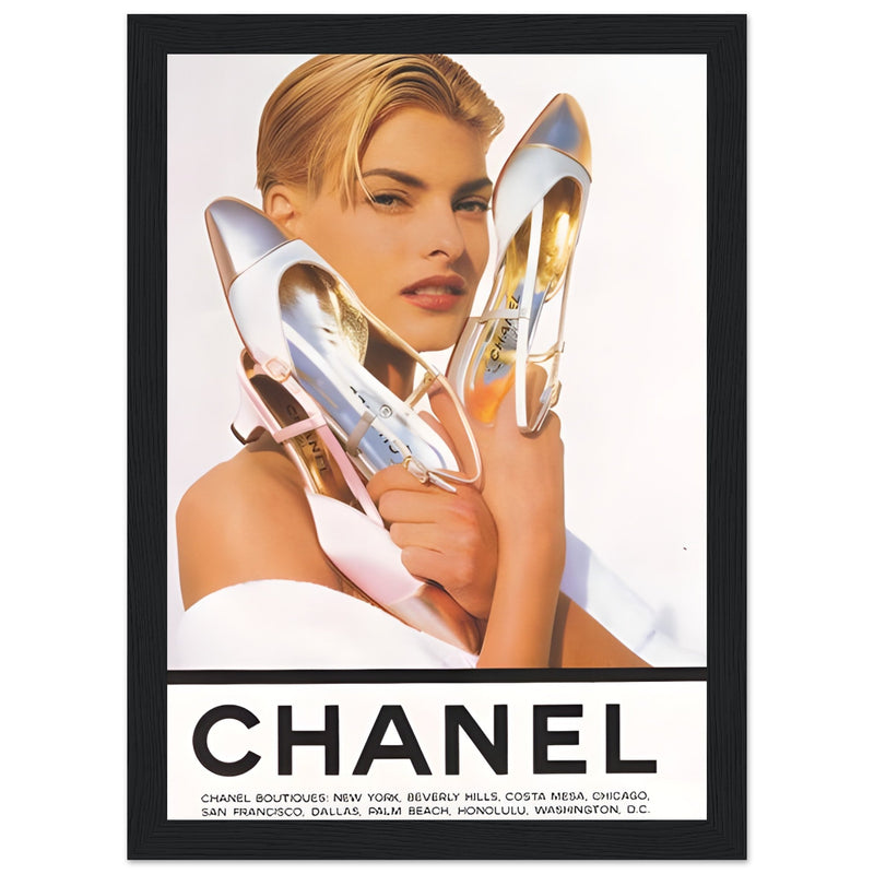 Chanel Vintage Poster Ad