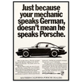 Porsche - German Speaking Vintage Poster