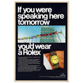 Rolex Day-Date UN Vintage Poster Ad