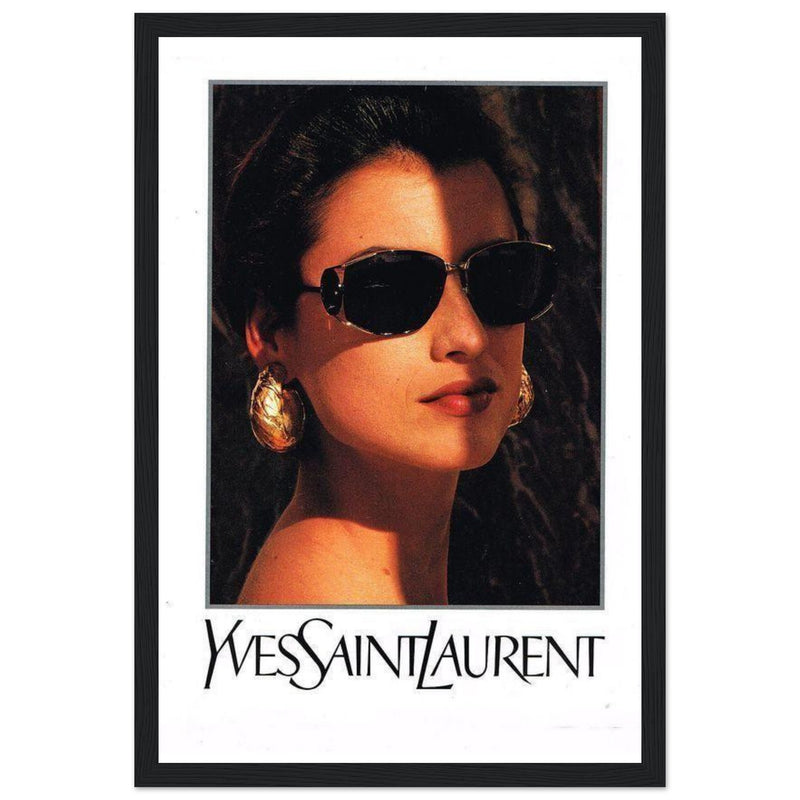 Yves Saint Laurent Vintage Poster