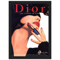 Christian Dior Woman Vintage Poster Ad