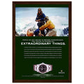 Rolex Oyster Perpetual Explorer Vintage Poster Ad