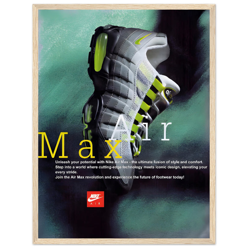 Nike Air Max Vintage Poster Ad