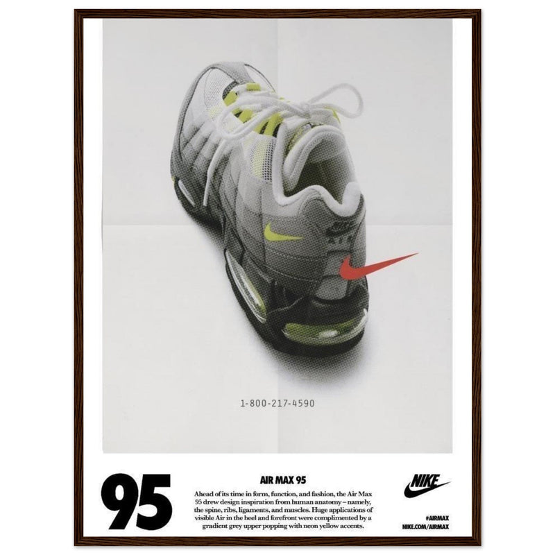 Nike Air Max 95 Vintage Poster Ad