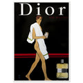 Dior Eau Sauvage Man Vintage Poster Ad