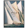 Polo Ralph Lauren Vintage Ad Poster - Polo Blue