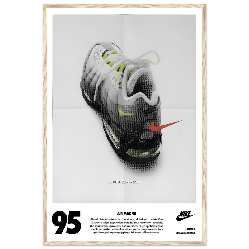Nike Air Max 95 Vintage Poster Ad
