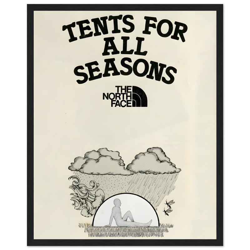 The North Face All Season Vintage Poster