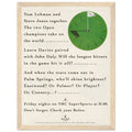 Rolex World Cup Of Golf Vintage Poster Ad