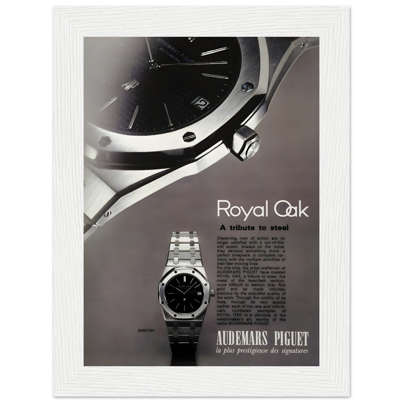Audemars Piguet Royal Oak Vintage Poster Ad