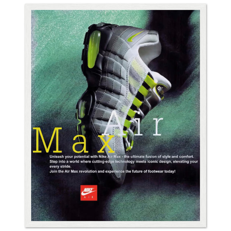 Nike Air Max Vintage Poster Ad