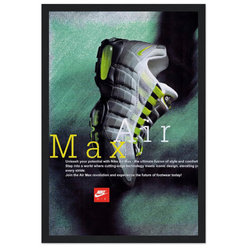 Nike Air Max Vintage Poster Ad