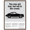 Porsche Vintage Poster - Lost
