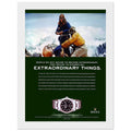 Rolex Oyster Perpetual Explorer Vintage Poster Ad