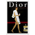 Dior Eau Sauvage Man Vintage Poster Ad