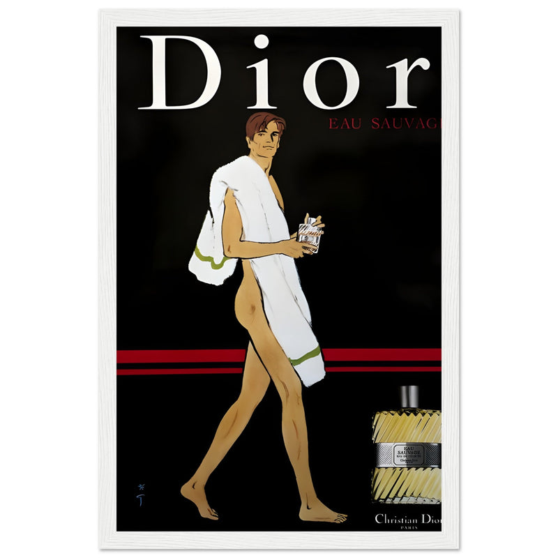 Dior Eau Sauvage Man Vintage Poster Ad