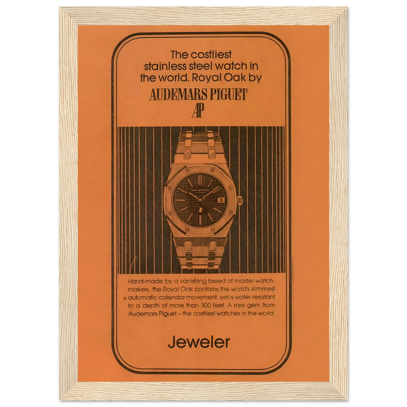 Audemars Piguet Royal Oak Vintage Poster Ad