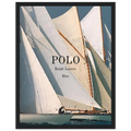Polo Ralph Lauren Vintage Ad Poster - Polo Blue