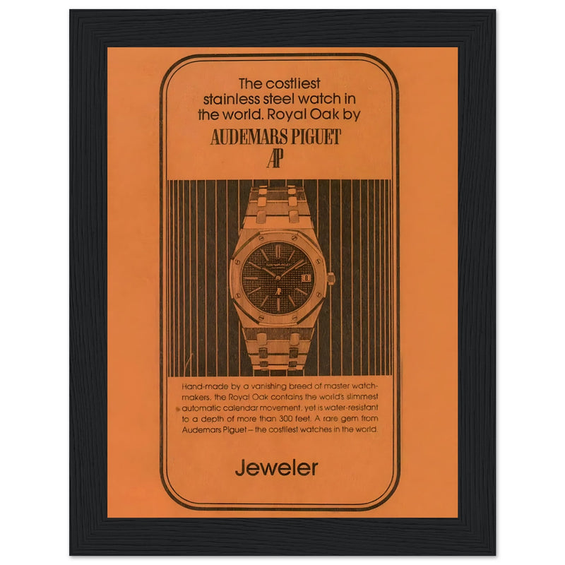 Audemars Piguet Royal Oak Vintage Poster Ad