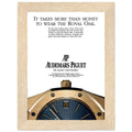 Audemars Piguet Master Watchmaker Vintage Poster Ad
