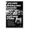 Rolex Explorer Everest Vintage Poster Ad