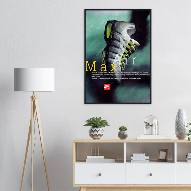 Nike Air Max Vintage Poster Ad