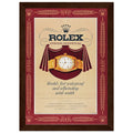 Rolex Oyster-Perpetual Vintage Poster Ad