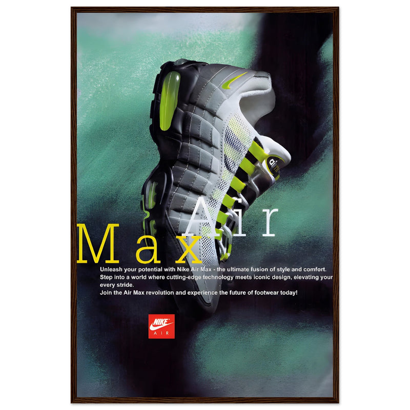Nike Air Max Vintage Poster Ad