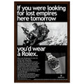 Rolex Submariner Vintage Poster Ad