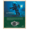 Rolex Sea-Dweller Save The Planet Vintage Poster Ad
