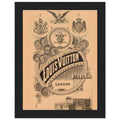 Louis Vuitton London Paris Vintage Poster Ad