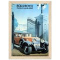 Rolls-Royce Best Car In The World Vintage Poster Ad