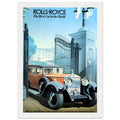 Rolls-Royce Best Car In The World Vintage Poster Ad