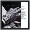 Rolex Lamar Hunt Vintage Poster Ad