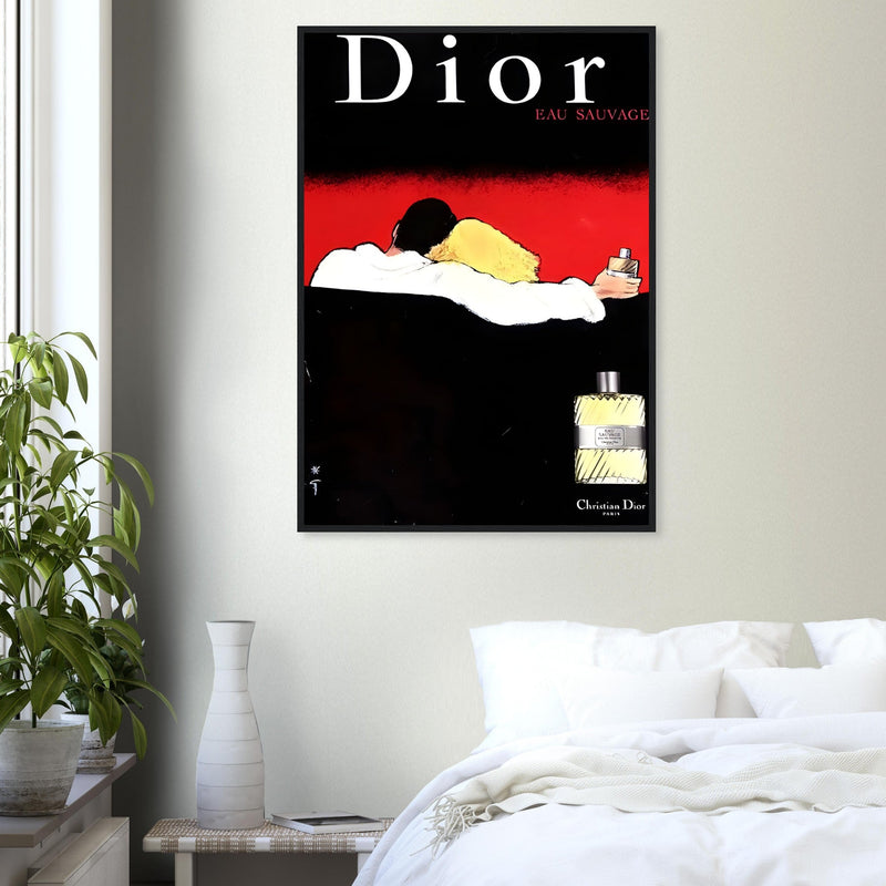 Dior Eau Sauvage Vintage Poster Ad