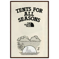 The North Face All Season Vintage Poster