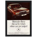 Mercedes Benz Vintage Poster Ad