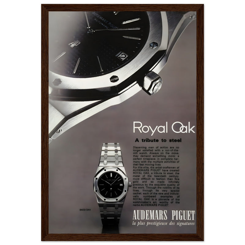 Audemars Piguet Royal Oak Vintage Poster Ad