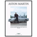 Aston Martin Vintage Poster Ad - 1964 James Bond Goldfinger
