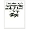 Visa Mastercard Vintage Poster