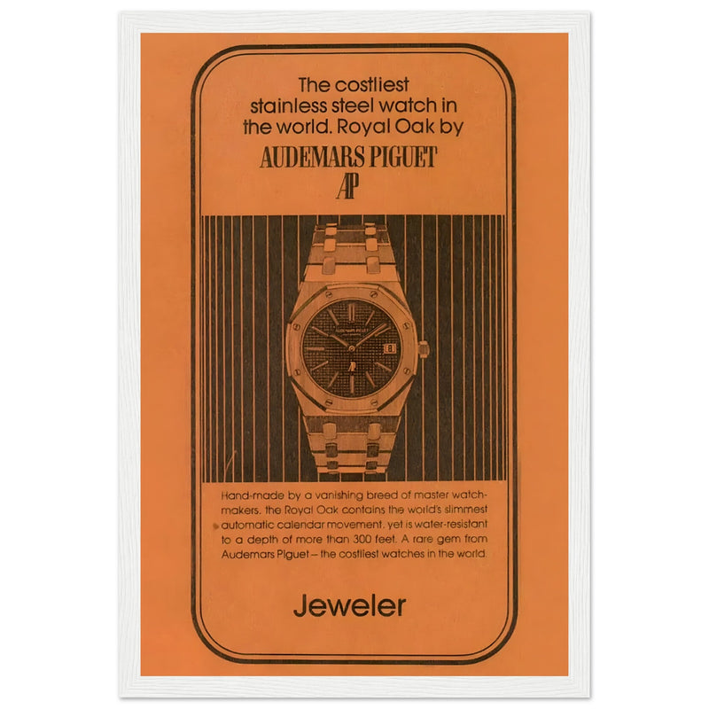 Audemars Piguet Royal Oak Vintage Poster Ad