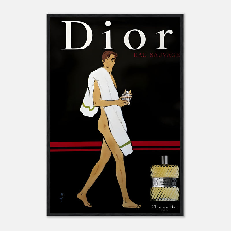 Dior Eau Sauvage Man Vintage Poster Ad