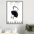 Balmain Jolie Madame Vintage Poster Ad