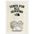 The North Face All Season Vintage Poster