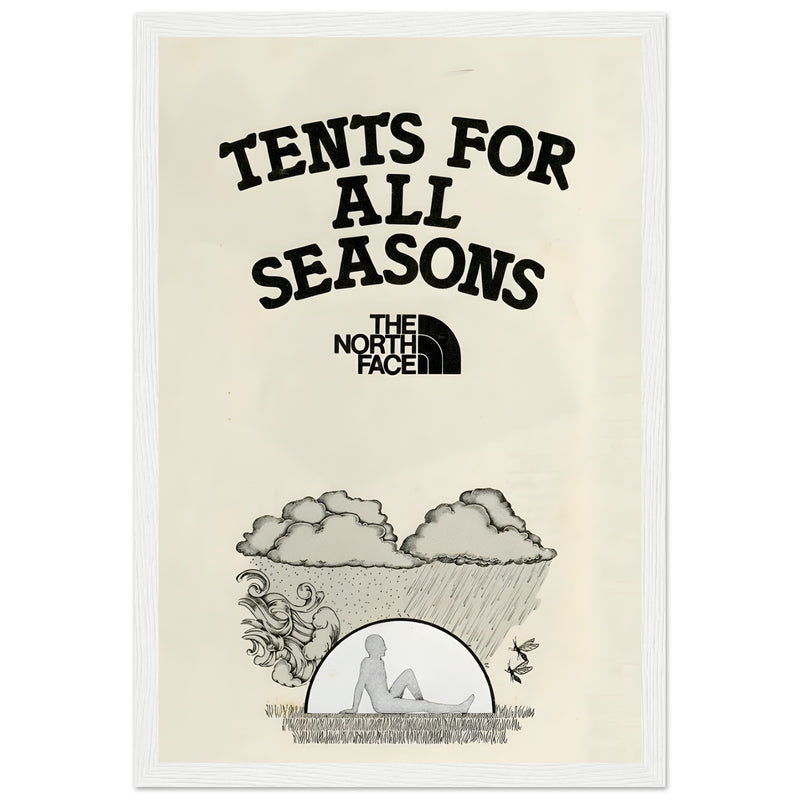 The North Face All Season Vintage Poster