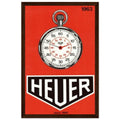 Heuer 1963 Vintage Poster Ad